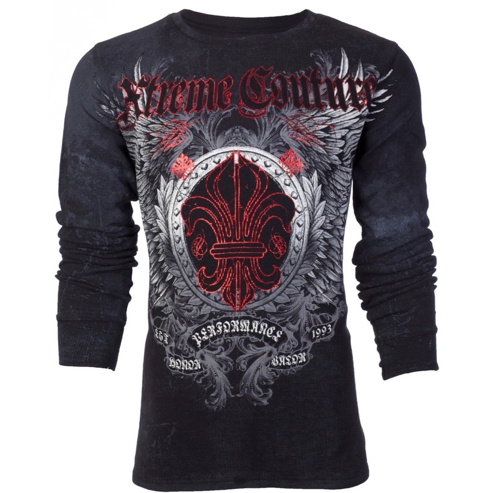 Xtreme Couture by Affliction Men's Thermal Royal Family